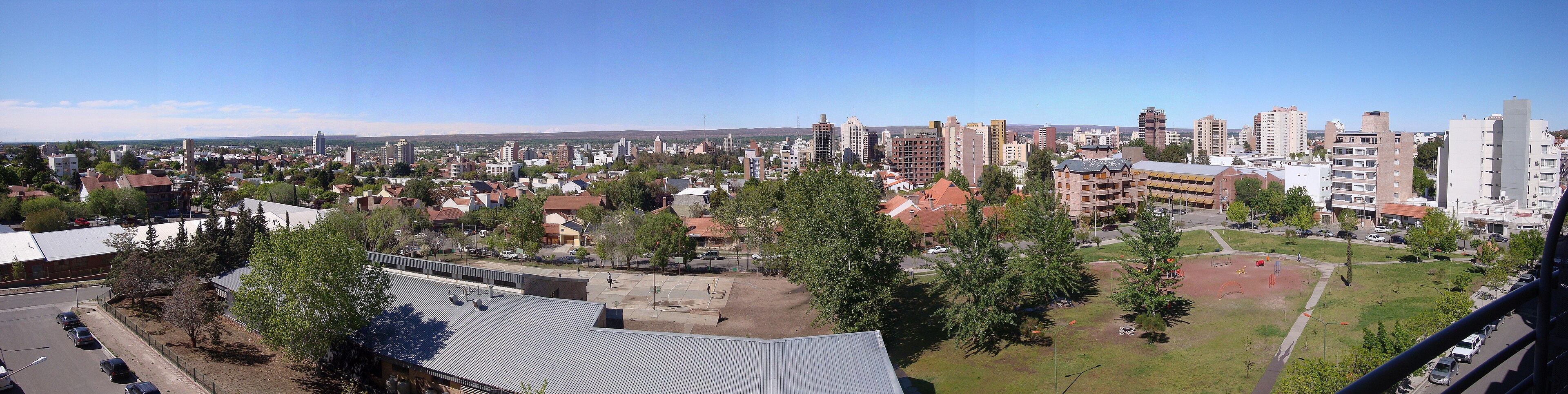 Panorámica de archivo de Neuquén en 2011